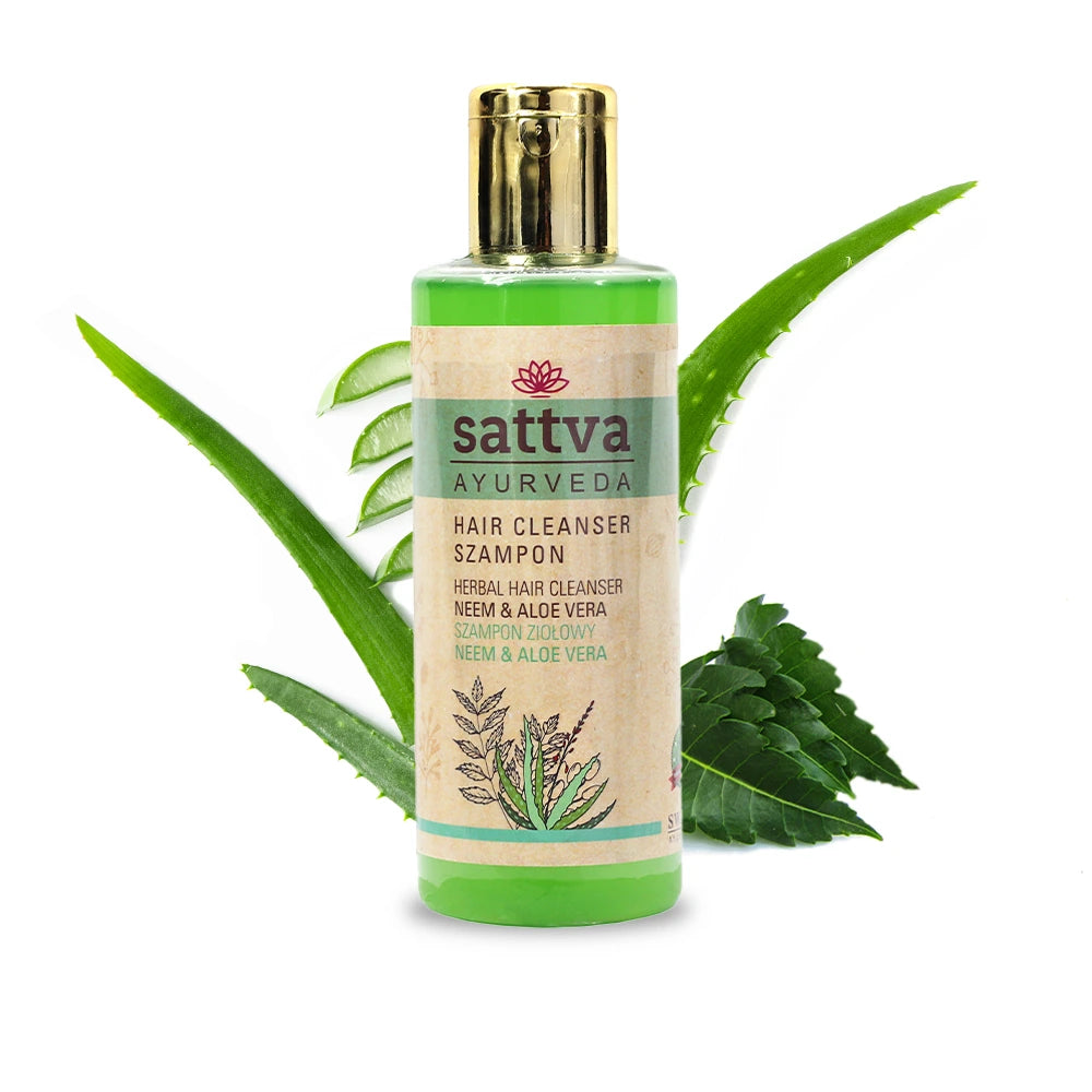 Shampooing Ayurvédique au Neem et à l'Aloe Vera