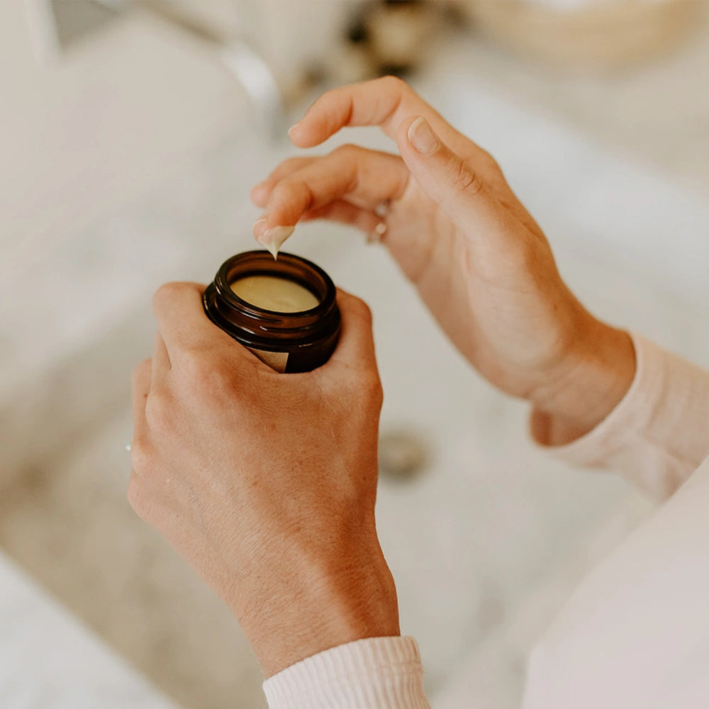 Crème Visage Artisanale à l'Avocat et au Thé Matcha