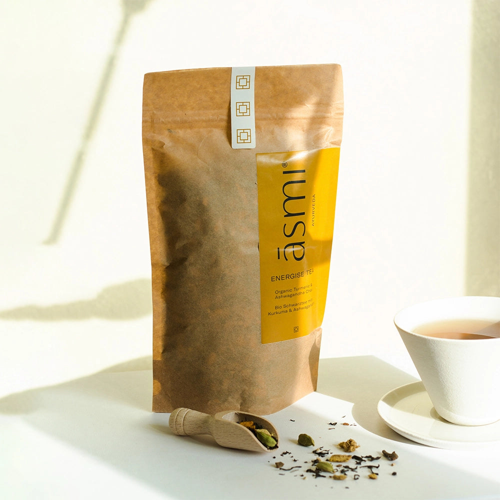 Energise Chai with Ashwagandha and Turmeric in Eco-Friendly Paper Bag