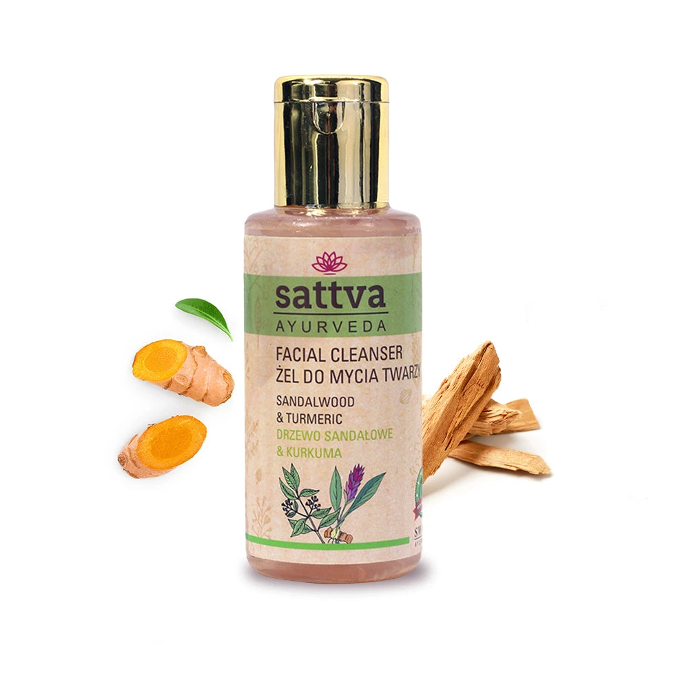 Sandalwood and Turmeric Facial Cleansing Gel