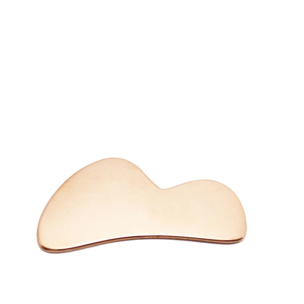 Gua Sha en Cuivre Ayurvédique en forme de B