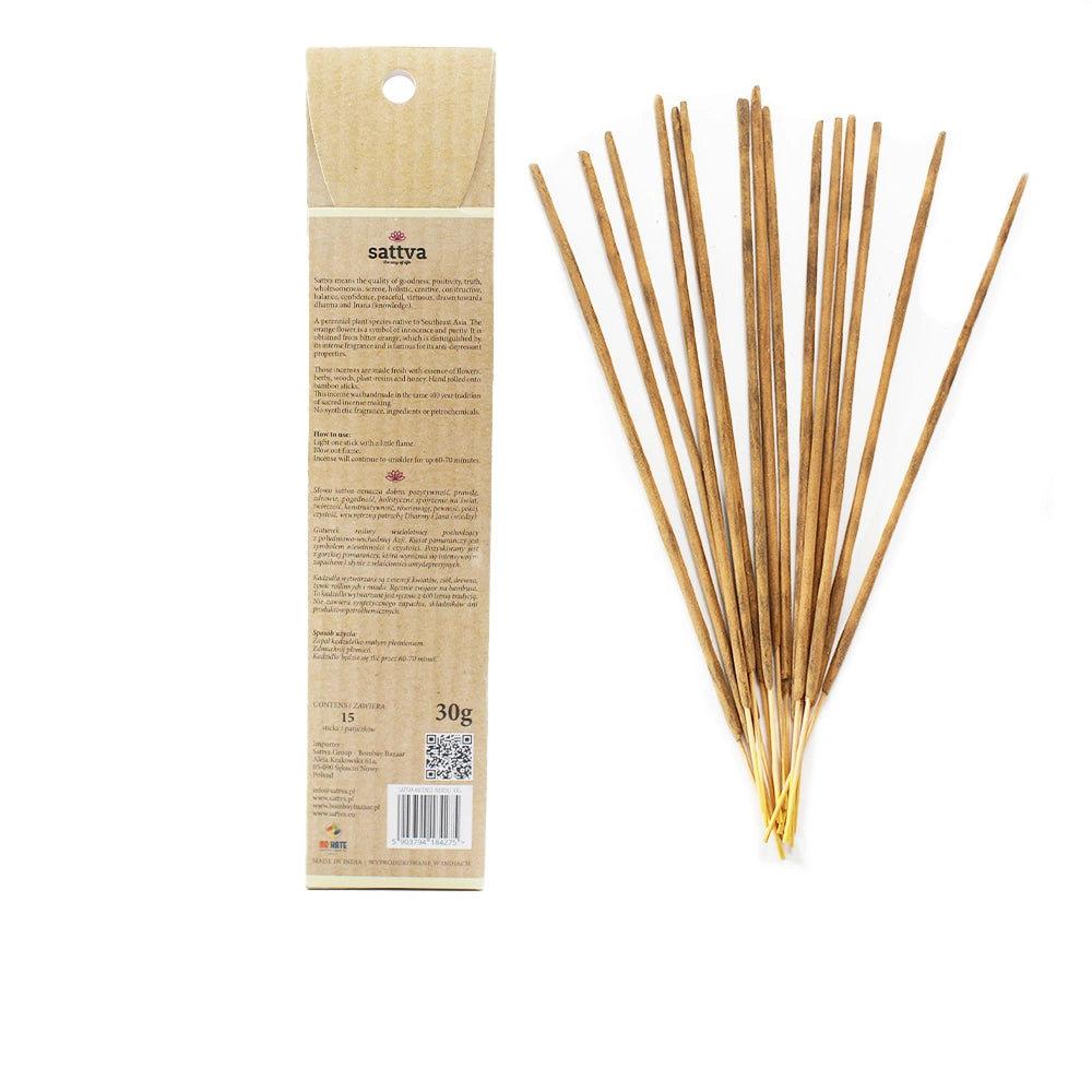 Natural Handmade Neroli Incense Sticks