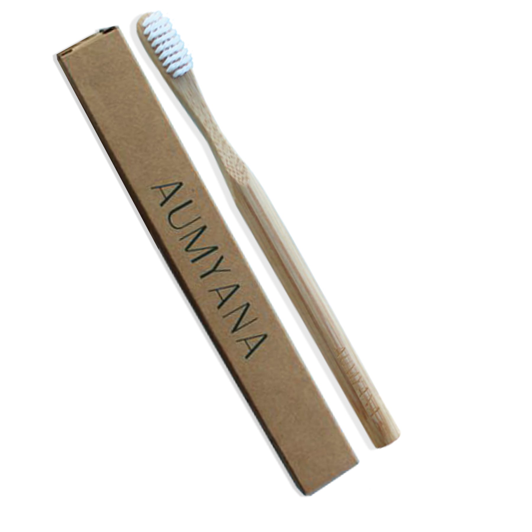 Escova de Dentes em Bambu Natural | Arogya Shop