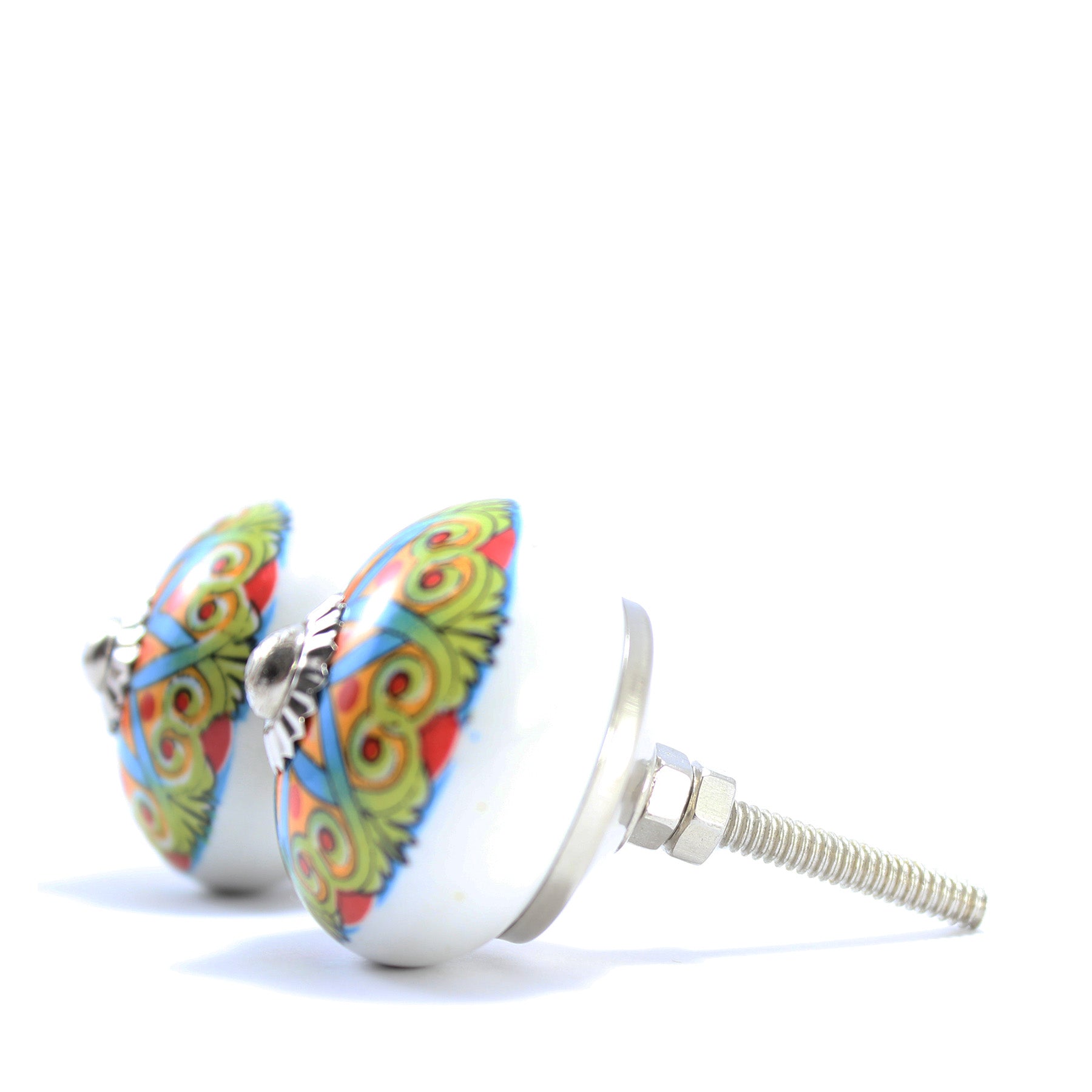Handcrafted Ceramic Knobs XII