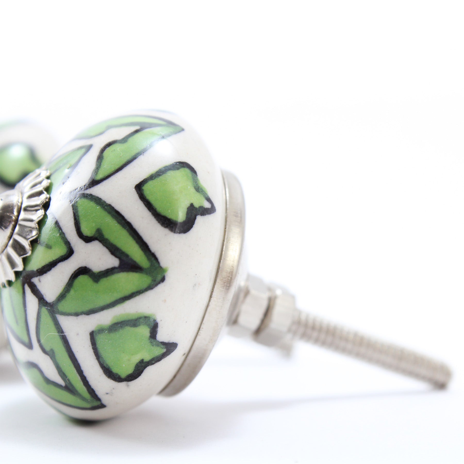 Hand Painted Ceramic Knobs XXII